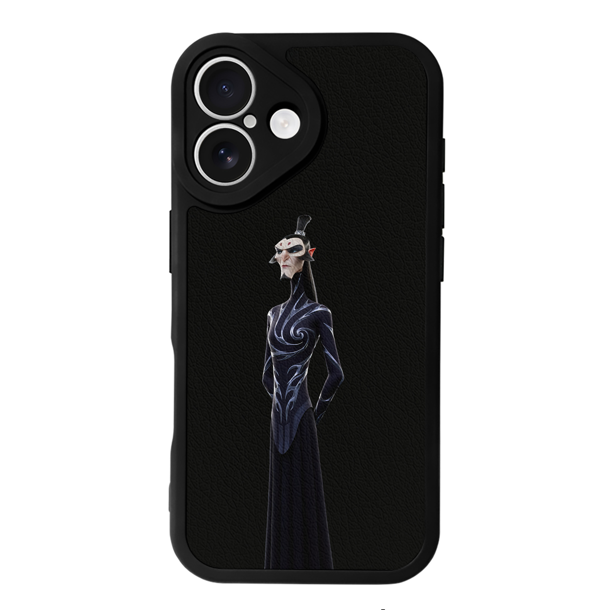（画像用） Ne Zha 2 ナタ 魔童の大暴れ 【iPhone 16シリーズ対応】シリコンスマホケース（レザー調） 材質：シリコン